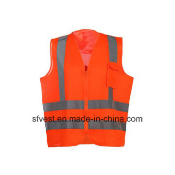 Reflective Safety Vest for Adults with En ISO20471